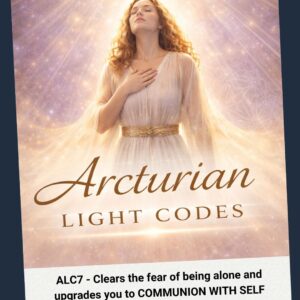 Arcturian Light Code 7 - Clears the fear of being alone and upgrades you to COMMUNION WITH SELF & THE DIVINE