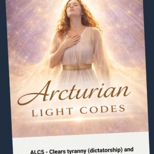 Arcturian Light Code 5 - Clears tyranny (dictatorship) and rigidity and upgrades you to and INNER AUTHORITY