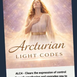 Arcturian Light Code 4 - Clears the expression of control through smothering and upgrades you to the frequency of NURTURING