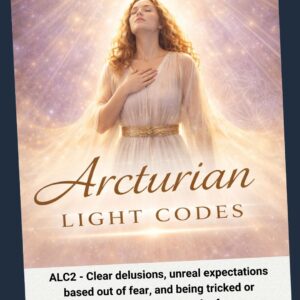 Arcturian Light Code 2 - Clear delusions, unreal expectations based out of fear, and being tricked or duped. And upgrades you to the frequency of SELF-ACTUALIZATION