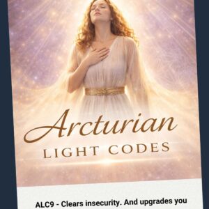 Arcturian Light Code 9 - Clears insecurity. And upgrades you to INNER STRENGTH
