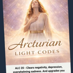 Arcturian Light Code 20 - Clears negativity, depression, overwhelming sadness. And upgrades you to CELEBRATION
