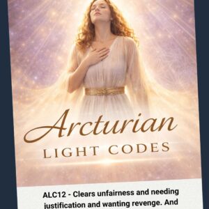 Arcturian Light Code 12 - Clears unfairness and needing justification and wanting revenge. And upgrades you to JUSTICE