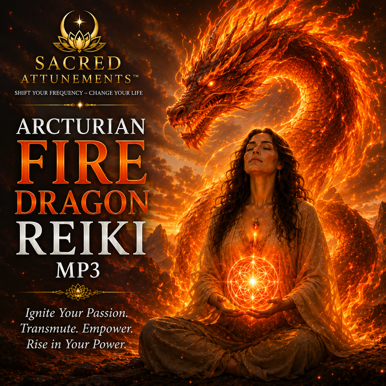 Arcturian Fire Dragon Reiki MP3