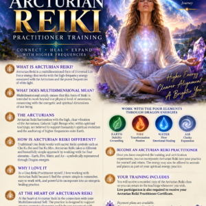 Arcturian Reiki Practitioner Training